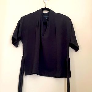 Topshop Black Blouse